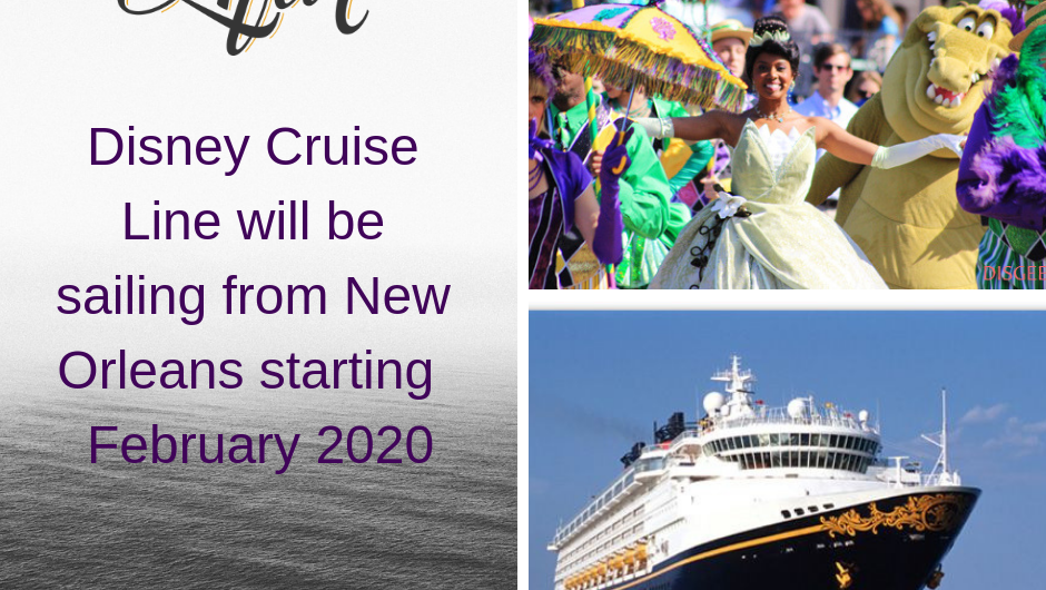 Disney Cruise Line in New Orleans and More